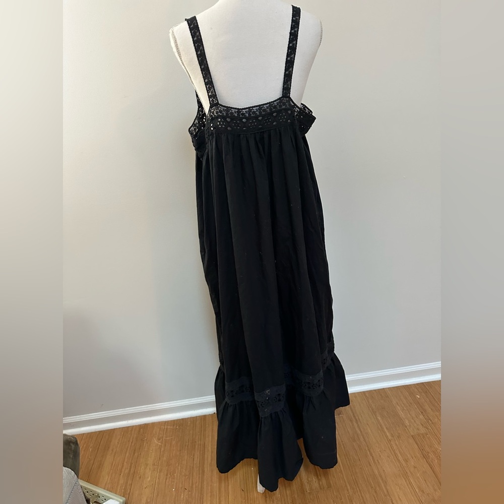 J. Crew Athena Maxi Dress CA657 Black NWT XL - Picture 7 of 12